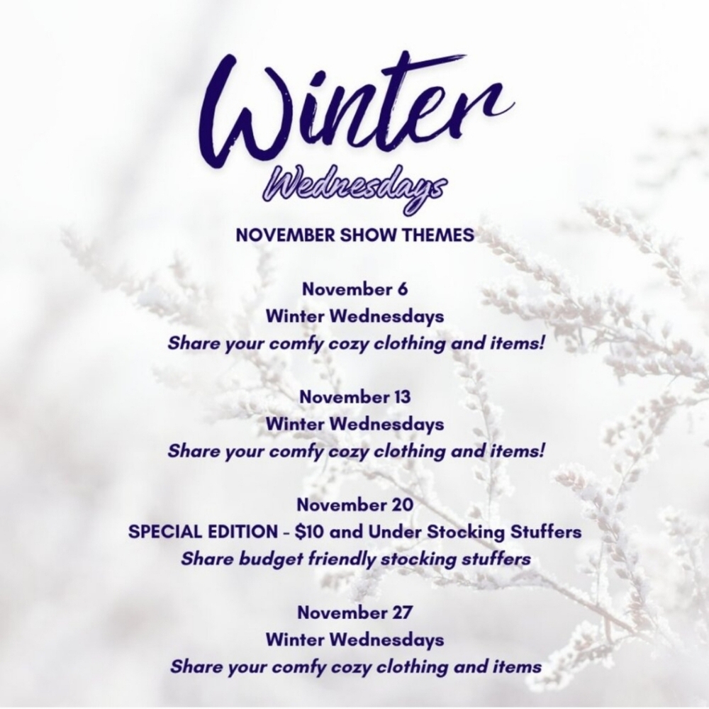 Like this flyer to be notified when the Winter Wednesday's Marathon is live!